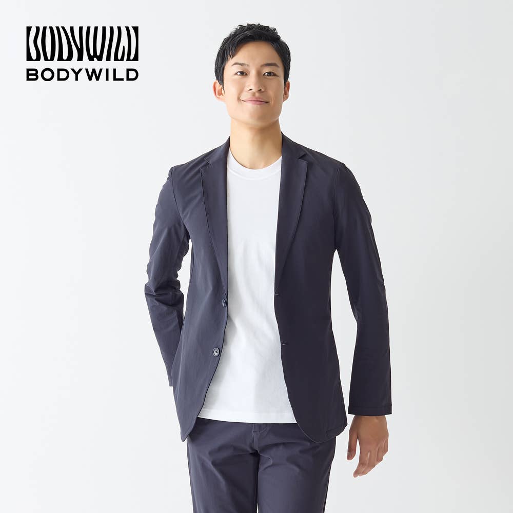 【テーラードジャケット】２ＷＡＹナイロン素材【セット割対象】